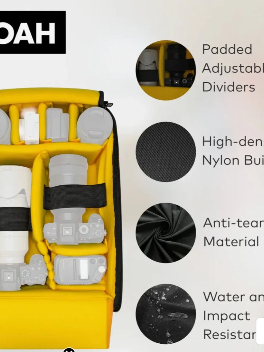 Koah Stillwell Avant-Garde Rover Camera Backpack